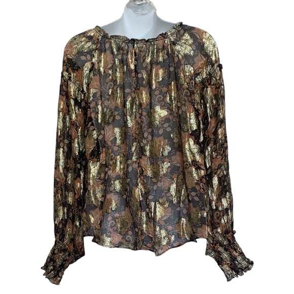 NWOT Free People Scorpion Sheer Blouse Size XS - Picture 6 of 15